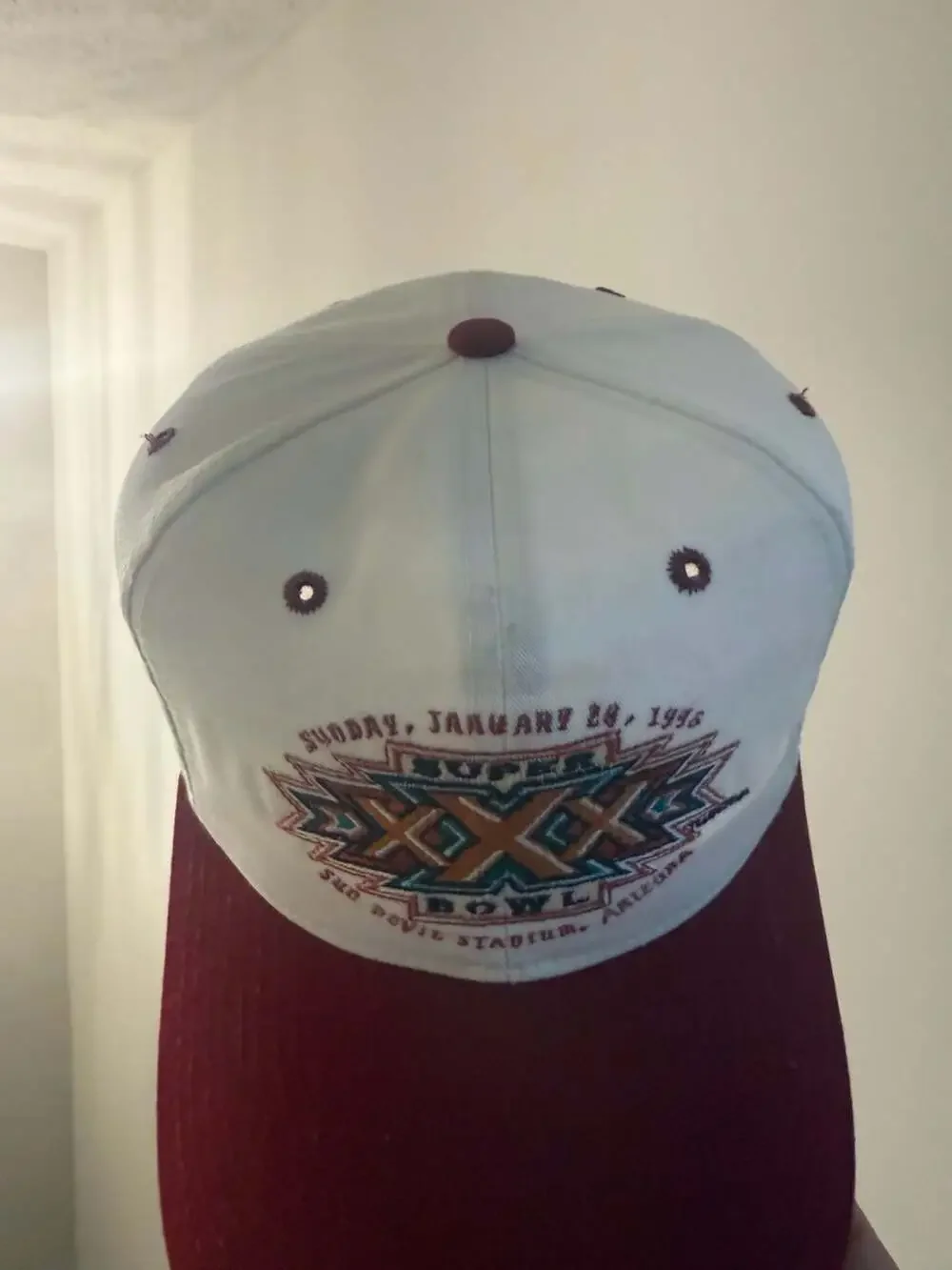 Vintage 1996 NFL Super Bowl XXX Sun Devil Stadium Snapback Hat